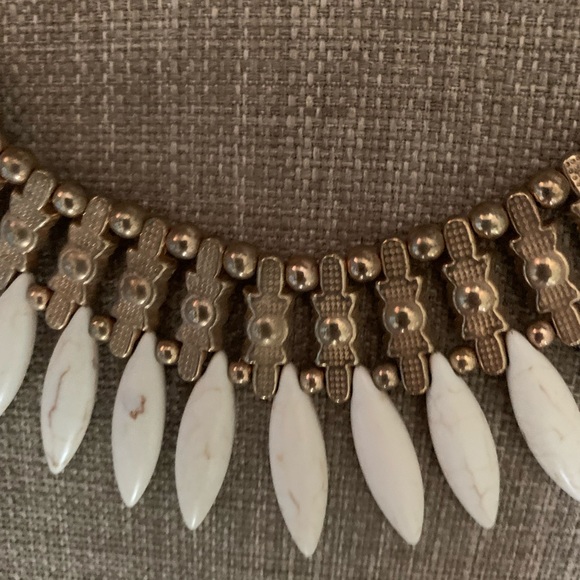 Boho chunky necklace - Picture 4 of 9